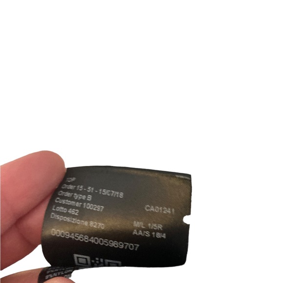 Calvin Klein 205W39NYC Black Vest w Lace Detail- Stunning- NWT! $990 original - Picture 11 of 11